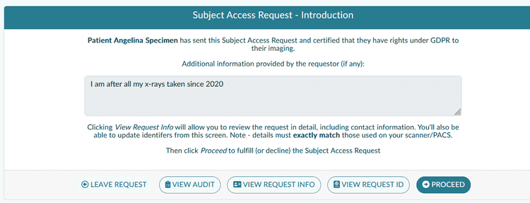 Request Information