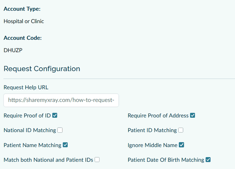 Request Settings